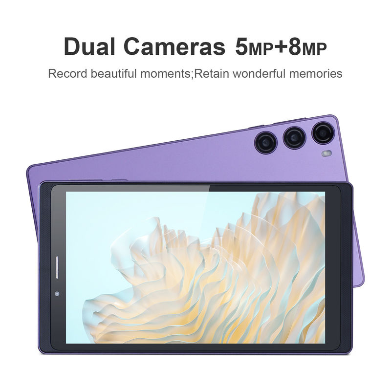 C Idea Portable 7 Inch Smart Tablet Pc With Sim 6GB 128GB Edukacja dla szkoły CM525 ((Purple)