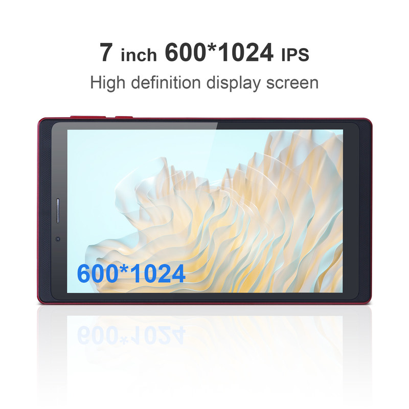 C Idea 7 Inch Tablet 512GB Z SIM Android Tablet PC Dla Uczniów CM525 Czerwona