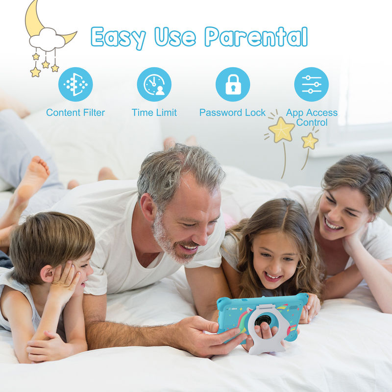 C Idea Android 13 Kids Tablet 4 ((2+2) + 32GB Pre Instalowany IWAWA Tablet Edukacyjny Dla Uczniów CM91