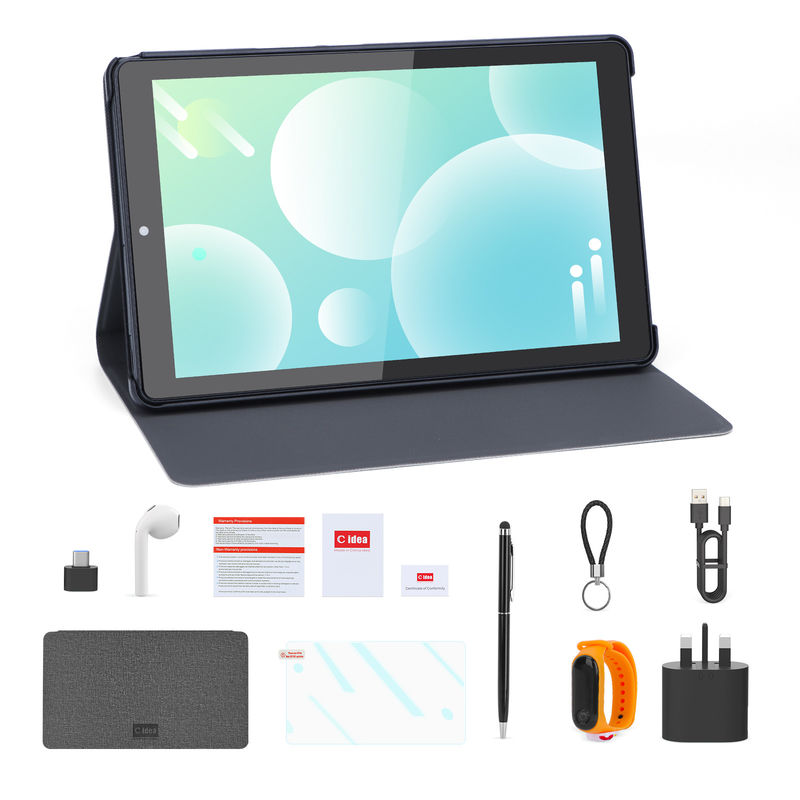 C Idea Android Tablet 800x1280 IPS Screen Smart Tablet PC Z Sim For Education CM935 Czarny
