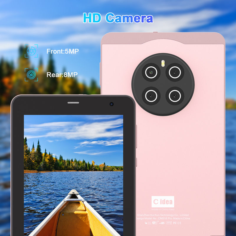 C Idea 7-calowe tablety z SIM Wi-Fi Android Tablet PC dla studentów CM518 Pro Pink