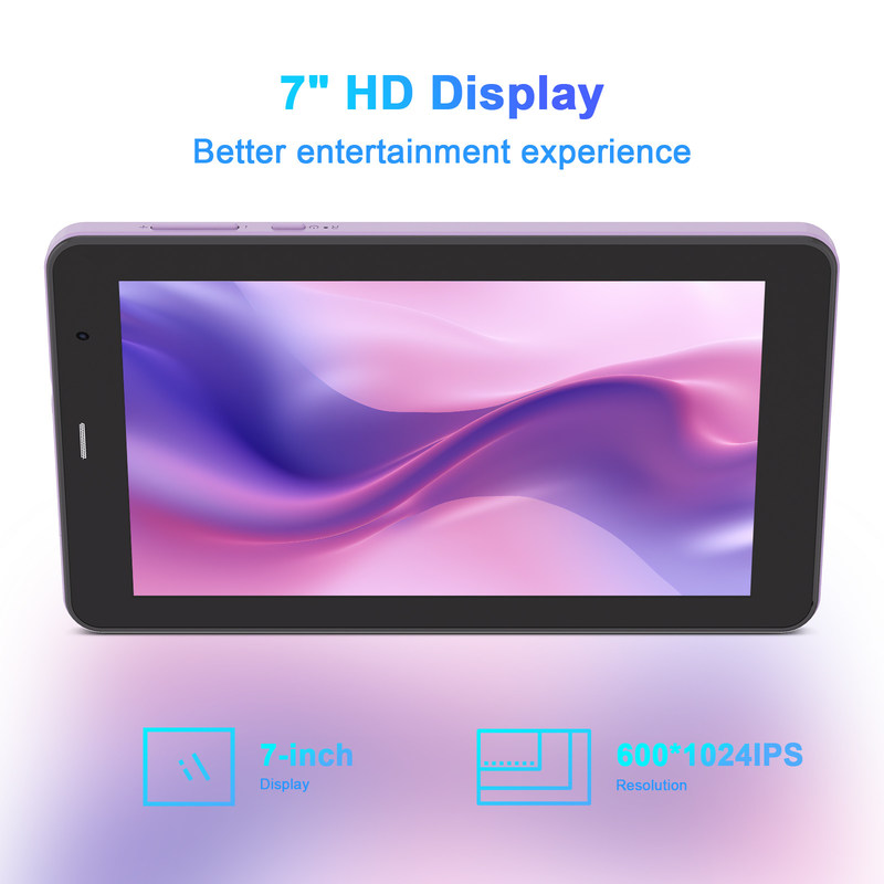 C Idea Android 13 z 6000mAh 7 Inch Tablety Tablet edukacyjny PC z długopisem CM518 Pro Purple