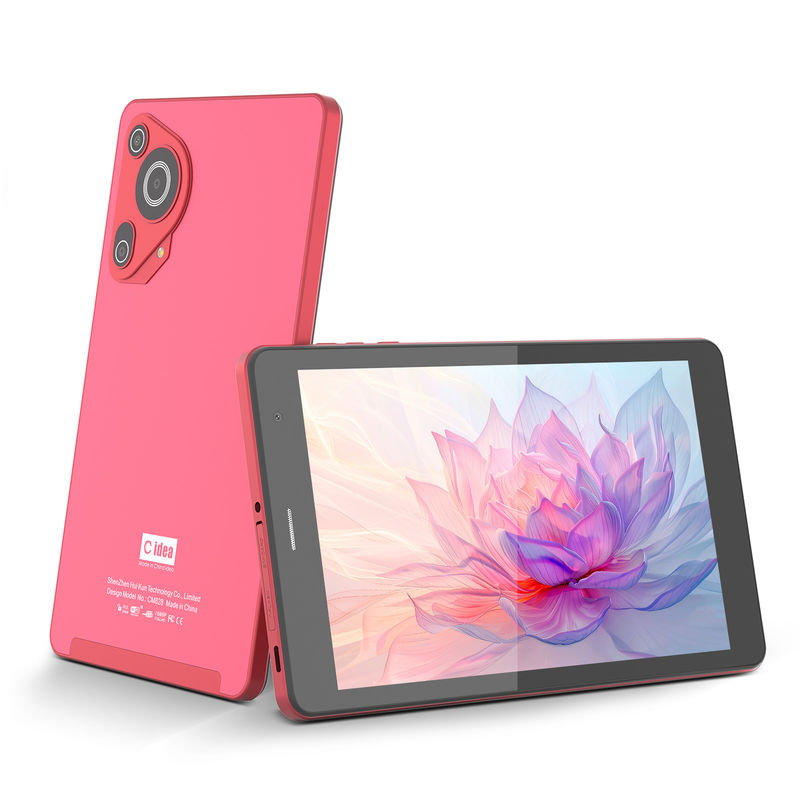 C Idea 5g Android Tablet 8+512gb 8 Inch Tablet dla studentów z SIM i Wi-Fi Cm828 Czerwony