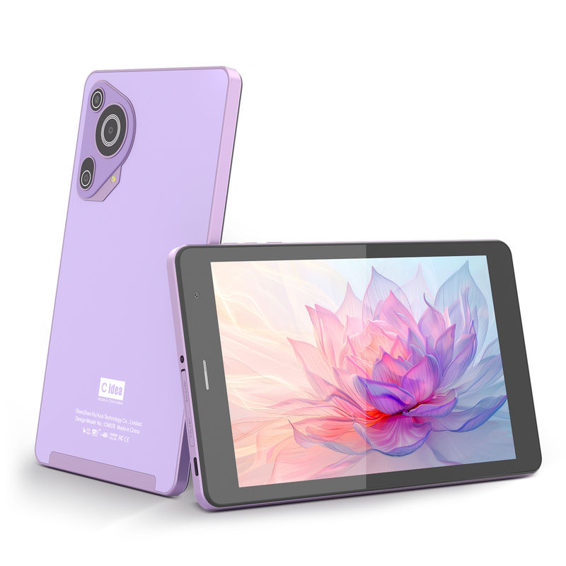 C Idea 8in Tablet Gra edukacyjna Tablet Android dla studentów z SIM i Wi-Fi CM828 Purple