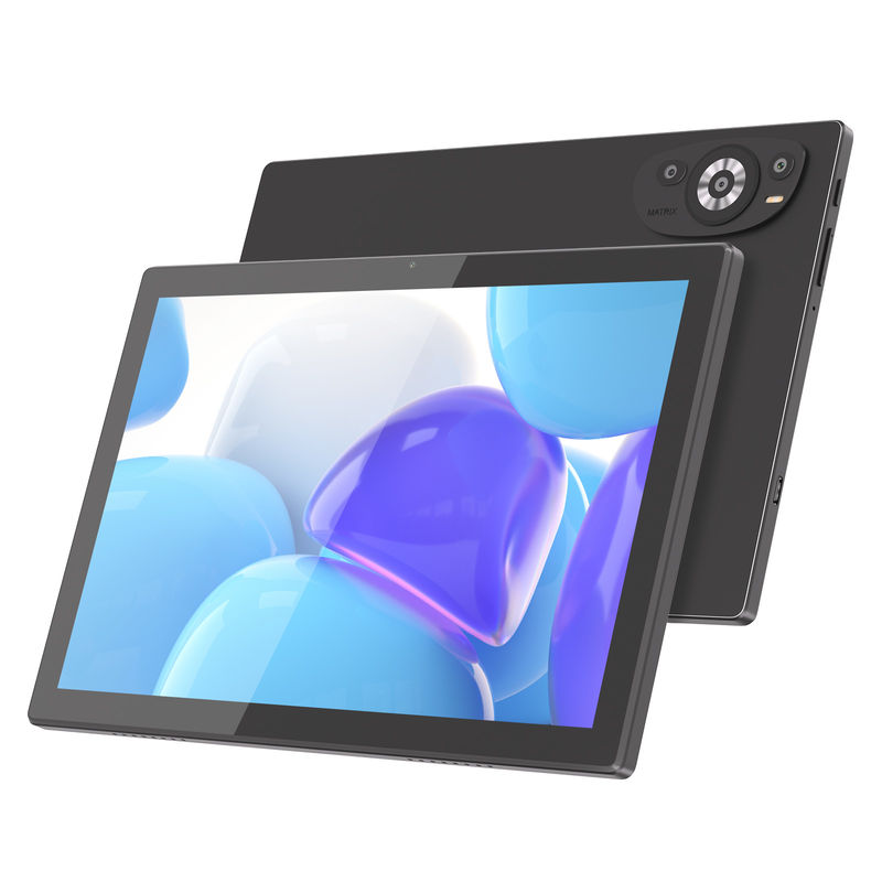 C Idea 10,1 cali Wi-Fi Edukacyjny Tablet Android Pc Z Podtrzymaniem SIM Klawiatura M8200 Plus Czarny