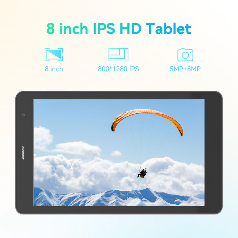 C Idea ODM 8 cali 512 GB bateria Dual Camera Octa-Core Processor Android Tablet Pc z obudową dla studentów CM828 Silver