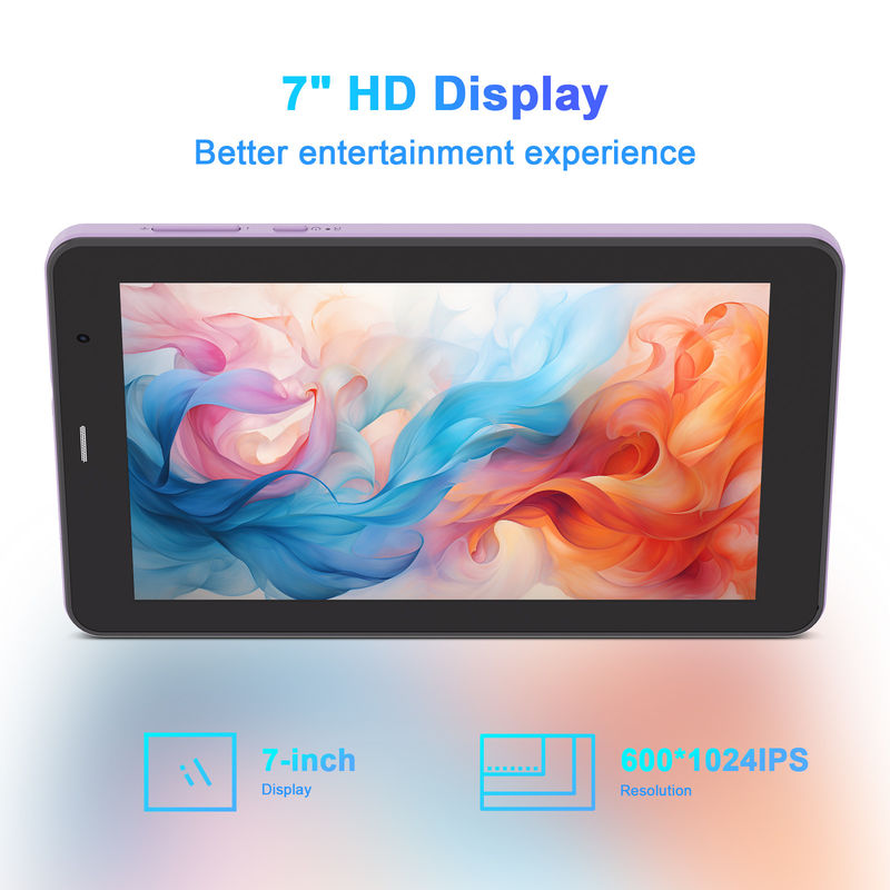 C Idea Android 13 Tablet edukacyjny, 8+512GB, przenośny 7-calowy tablet PC z obsługą SIM