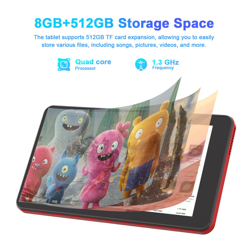 C Idea 7-calowy tablet Android 13, podwójna kamera, wsparcie SIM, tablety z ekranem dotykowym dla uczniów