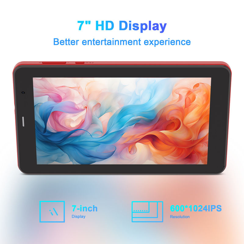 C Idea 7-calowy tablet Android 13, podwójna kamera, wsparcie SIM, tablety z ekranem dotykowym dla uczniów