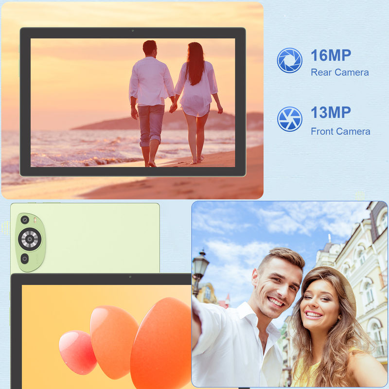 C Idea WIFI Android 14 TF Przechowywanie 512 GB Tablety z ekranem dotykowym z klawiaturą i myszą CM8200plus Zielony
