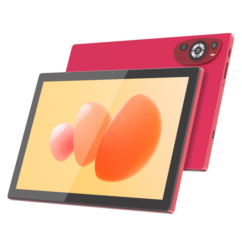 C Idea 10,1 cali Android 14 Smart Tablet Pc Z Podtrzymaniem Podwójnej SIM CM8200Plus czerwony