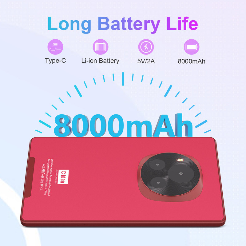 C Idea 9 Inch MTK Quad Core Tablet 800x1280 IPS Screen Tablet Android z długopisem CM935 Czerwony