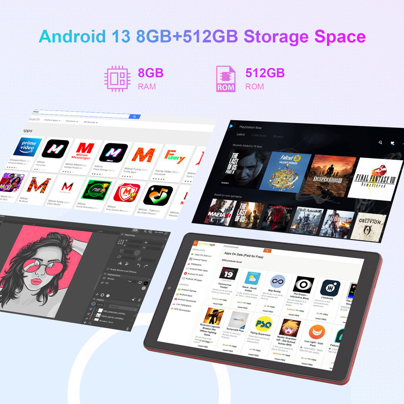 C Idea 9 Inch MTK Quad Core Tablet 800x1280 IPS Screen Tablet Android z długopisem CM935 Czerwony