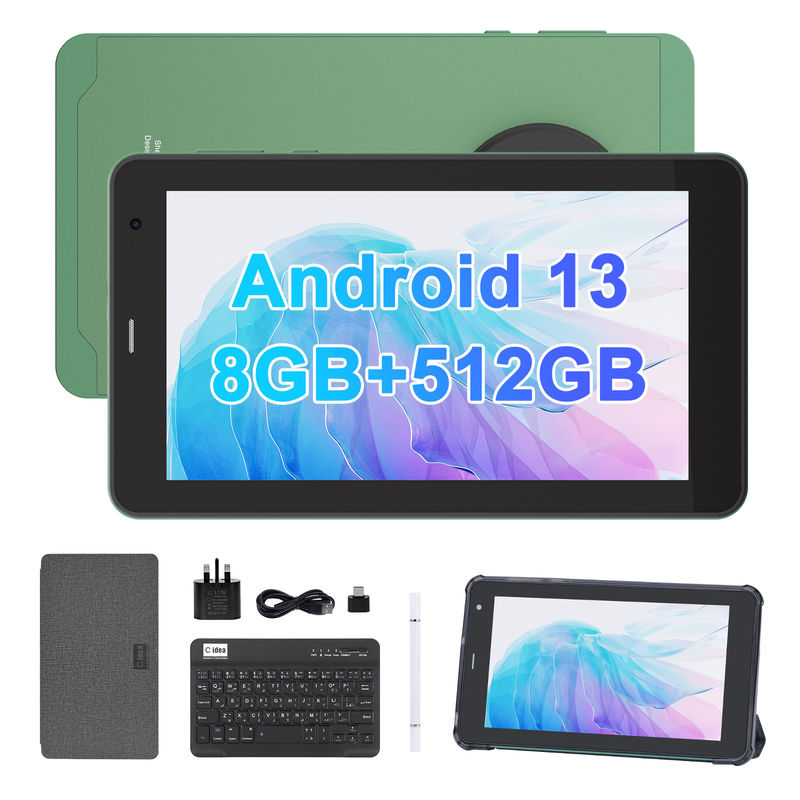 C Idea 7-calowe tablety z SIM Wifi Android Smart Tablet PC CM518 Pro Zielony