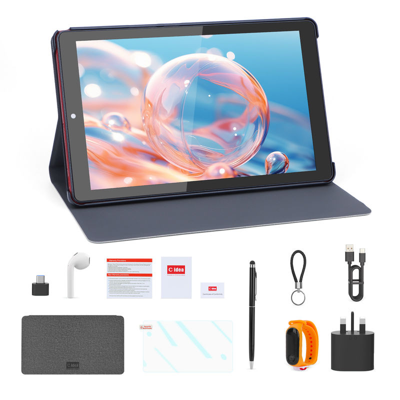 C Idea MTK Quad Core Tablet 9 Inch Android Tablet z długopisem i obudową CM935 Red