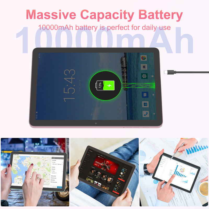 C Idea 10,1 cali 5g Tablet z klawiaturą SIM Smart Tablet Pc dla edukacji cM8300 Plus Pink