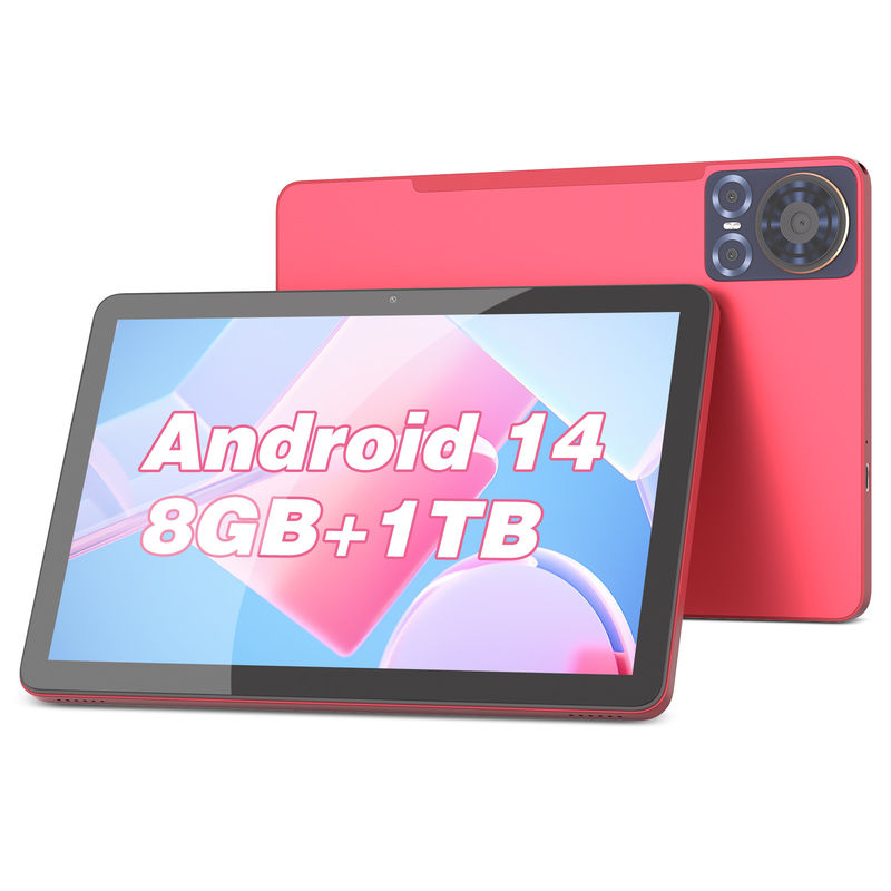 C Idea 10,1 cali 5g Tablet 8GB RAM Tablet z ekranem dotykowym PC dla edukacji CM8300 Plus Czerwony