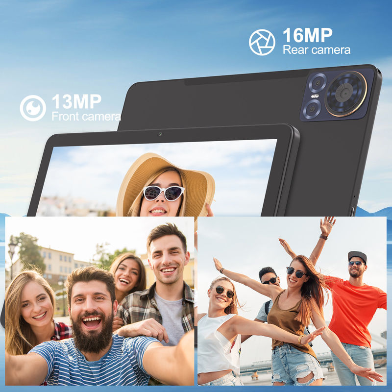 C Idea 10,1 cali Tablet 5G LTE z gniazdem do karty SIM Edukacyjny tablet Android Pc M8300 Plus Czarny