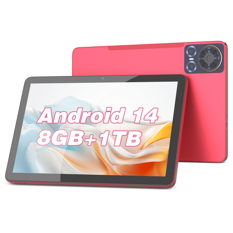 C Idea Tablet 10,1 cali 5G LTE Tablet z ekranem dotykowym Tablet PC For Entertainment CM8300 Plus Red