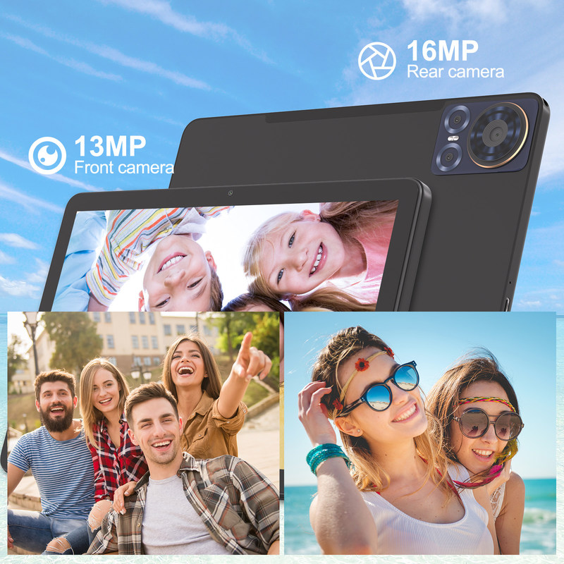 C Idea 10,1 cali Tablet 5G LTE Z Kartą SIM Slot Ekran dotykowy Tablet Pc M8300 Plus Czarny