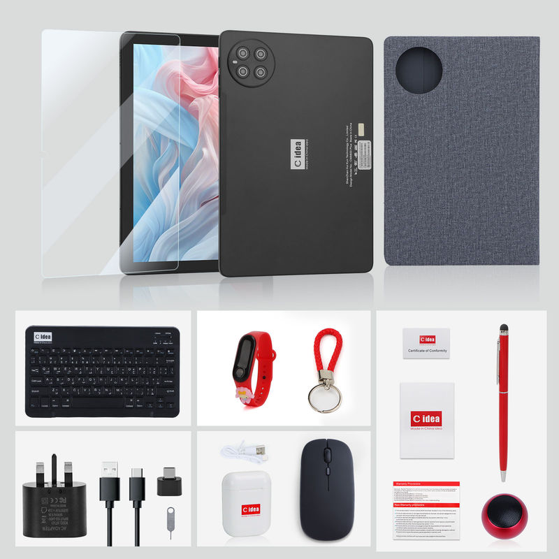 C idea 10000mAh Bateria 8GB+512GB 10,1 cala Smart Tablet z klawiaturą Bluetooth CM8500