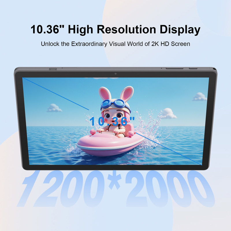 C Idea 10,36 cala Android 14 Tablet PC 2K Ekran Tablet edukacyjny dla studentów R1036