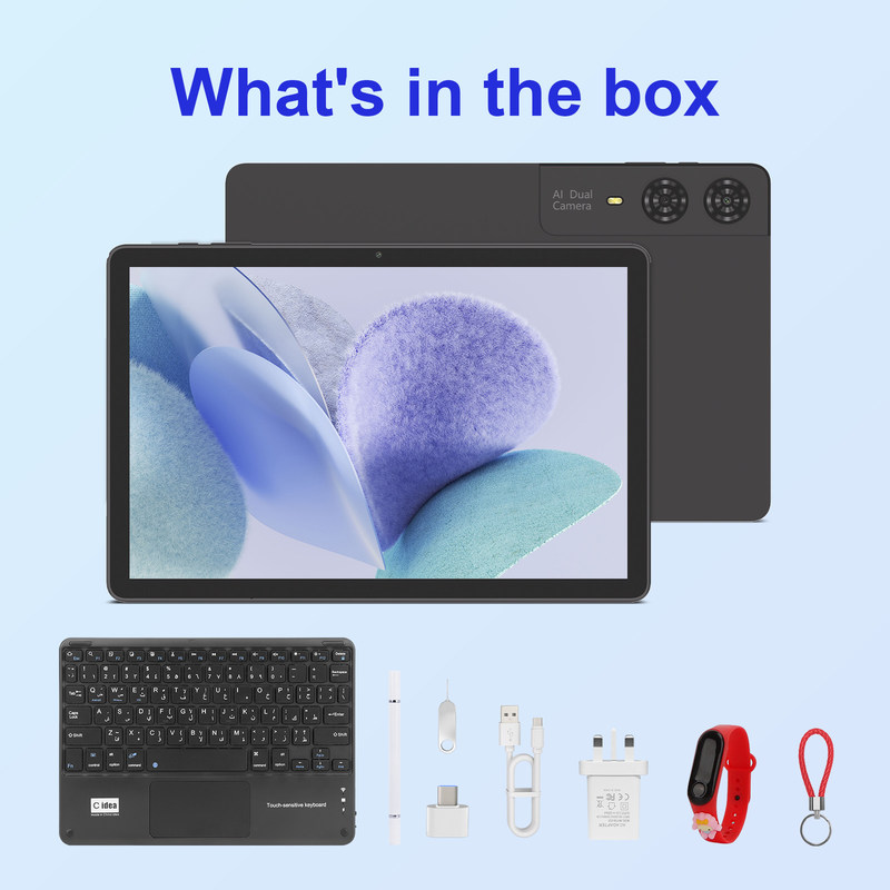 10,95-calowy tablet edukacyjny z ekranem HD dla uczniów, z wydajnym działaniem i długą żywotnością baterii