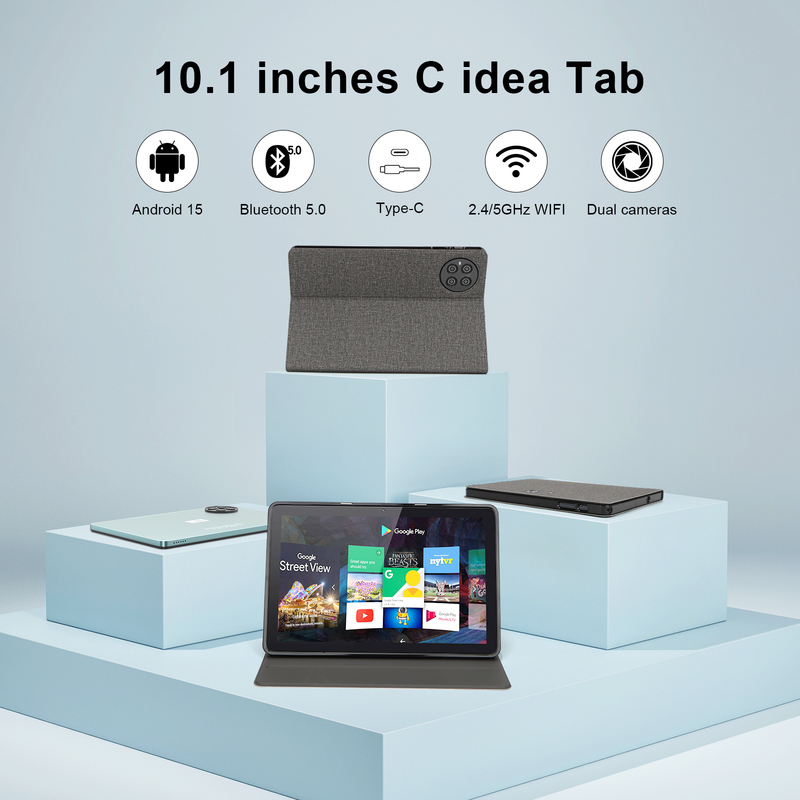 C Idea Tablet 10,1 cala MTK CPU WIFI Android Tablet z obsługą 2 SIM CM8800plus Niebieski