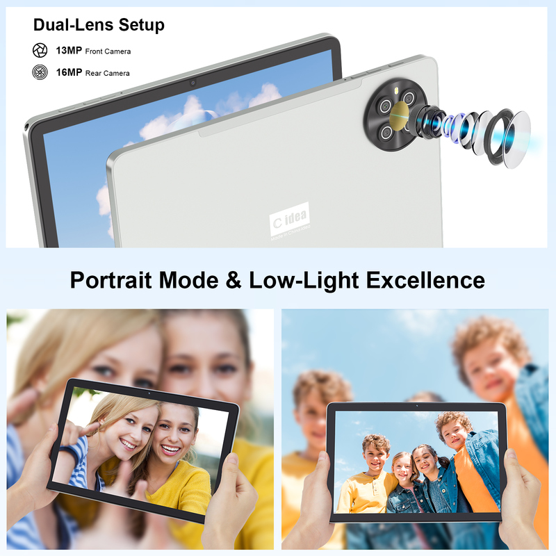 C Idea 10,1 cali Tablet SIM WIFI Tablet Android z stylusem CM8800plus Silver