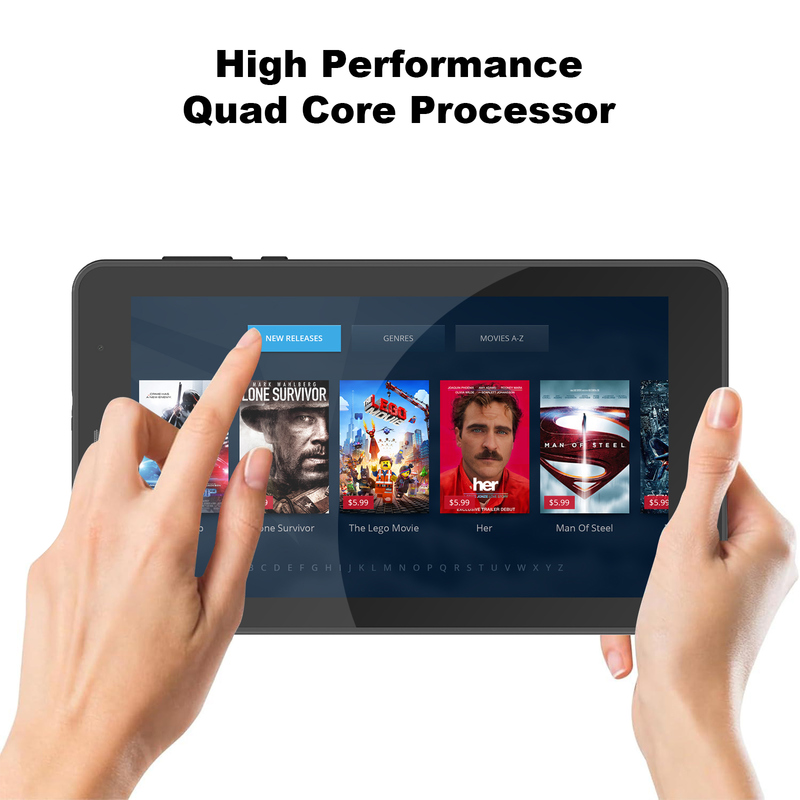 C idea 7 cali Tablet Wi-Fi z obudową 8+256GB Przechowywanie Procesor Quad Core 600x1024 IPS Ekran dotykowy CM516 czarny