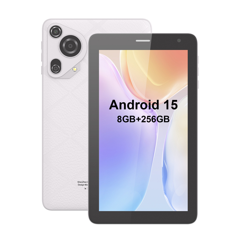 C idea 7 cali Tablet Wi-Fi z obudową 8+256GB Przechowywanie Procesor Quad Core 600x1024 IPS Ekran dotykowy CM528 biały