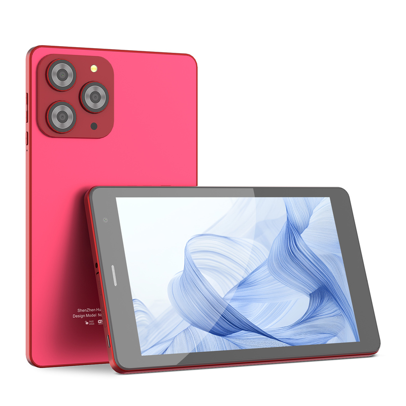 C idea 8-calowy tablet Wi-Fi z pamięcią 8+512GB, czterordzeniowym procesorem, ekranem dotykowym IPS 800x1280, czerwony CM817 Pro