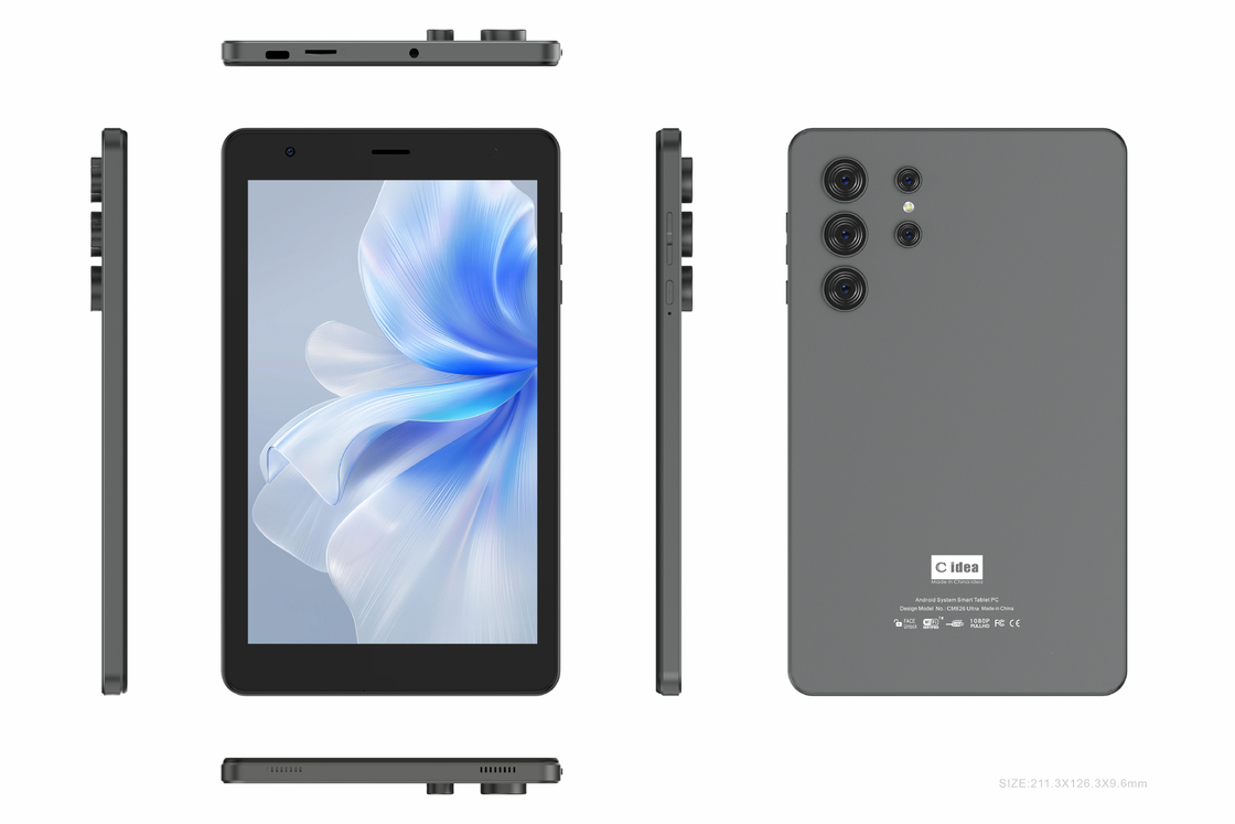 C idea Youth 8 Inch Tablet Android 13 z Blue Light Screen, Wi-Fi, 32GB + 64GB, 800*1280 IPS incell CM826