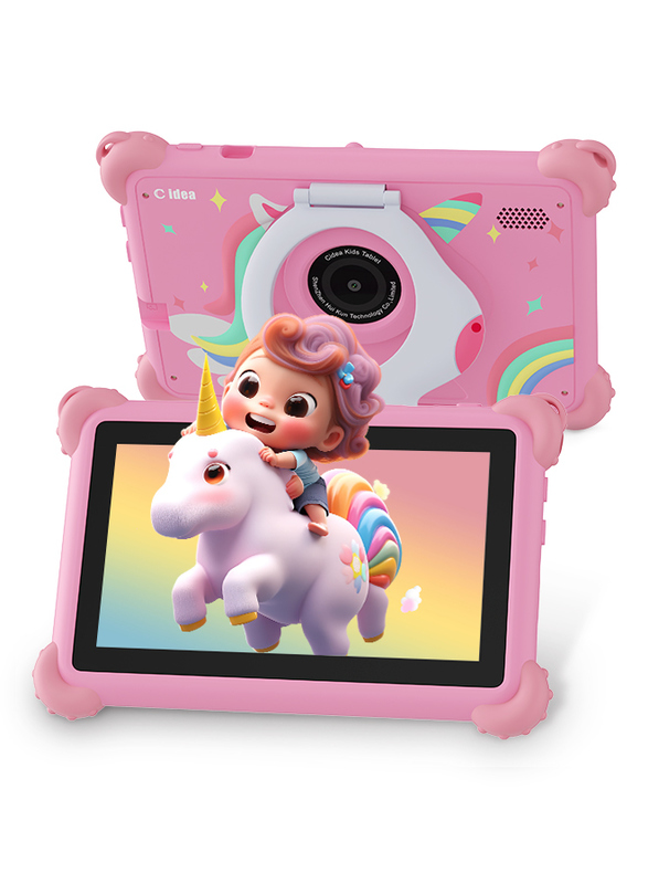C Idea 7 cali Android 14 Edukacyjny Smart Tablet Dla Uczniów CM88 różowy