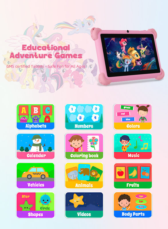 C Idea 7 cali Android 14 Edukacyjny Smart Tablet Dla Uczniów CM88 różowy