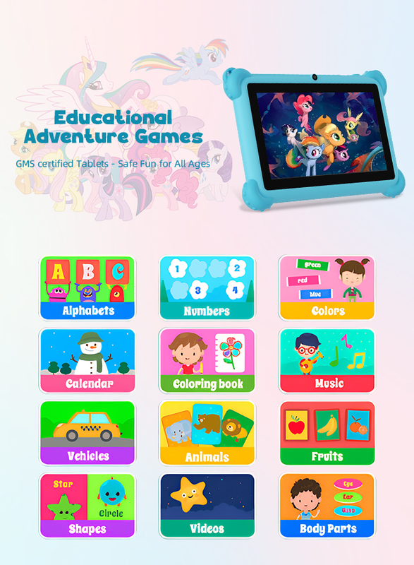 C Idea 7 cali Android 14 Edukacyjny Smart Tablet Dla Uczniów CM88 niebieski