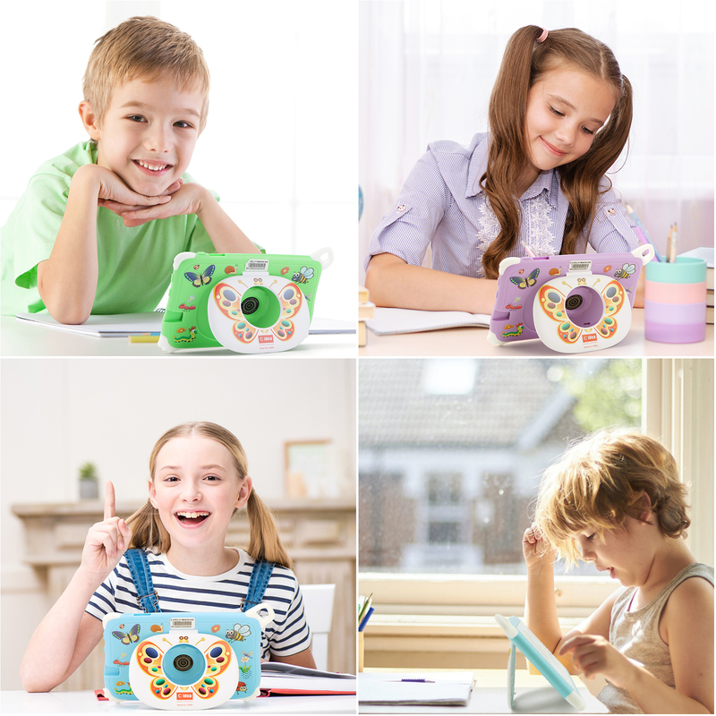 C Idea Android 15 Tablet dla dzieci 8+256GB Tablet edukacyjny Kidspad z przyjazną aplikacją CM86 niebieski