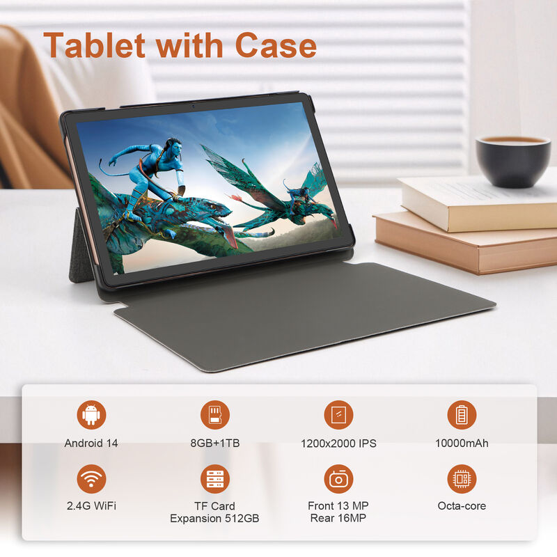 C idea 10.36 inch Android WiFi Touch Screen Tablet PC with 5G Keyboard 8*CortexTm-A53 CM10016 plus