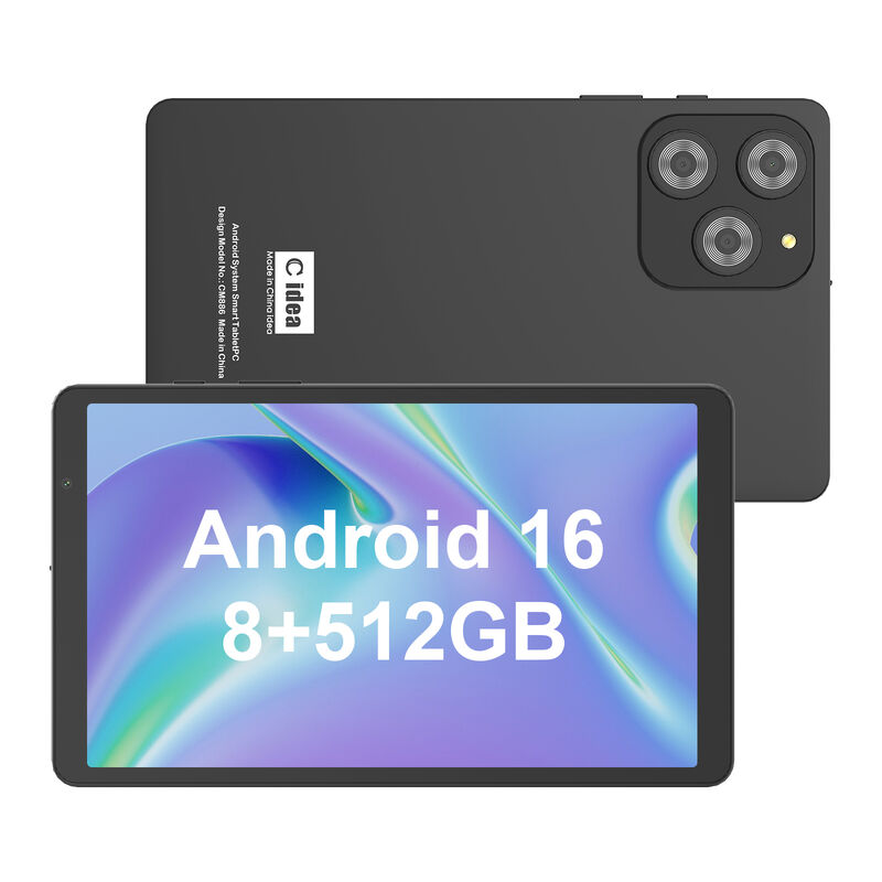 C idea 8 Inch Smart Tablet PC z klawiaturą 8GB RAM+512 ROM 800*1340 IPS incell Ekran dotykowy Ekran szary CM866