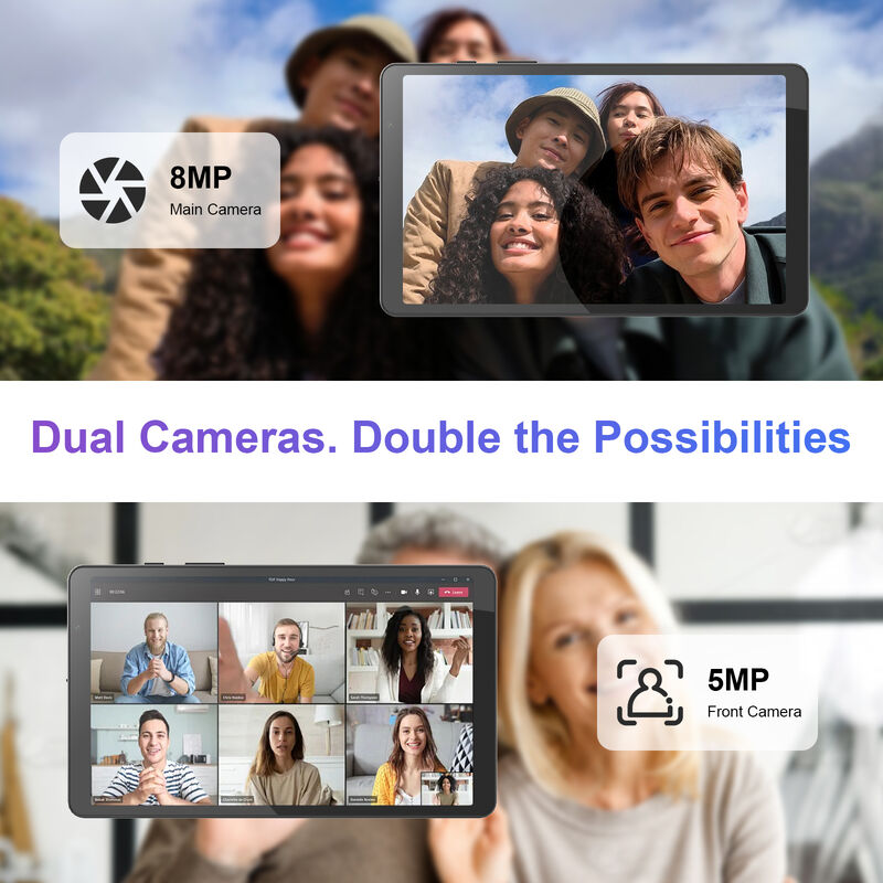 C idea 8 Inch Smart Tablet PC z klawiaturą 8GB RAM+512 ROM 800*1340 IPS incell Ekran dotykowy Ekran szary CM866