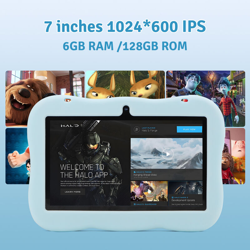 C idea Youth 7-calowy tablet Android 15 z gniazdem karty tf, WiFi, 6 GB + 128 GB, 1024 * 600 IPS incell CM66