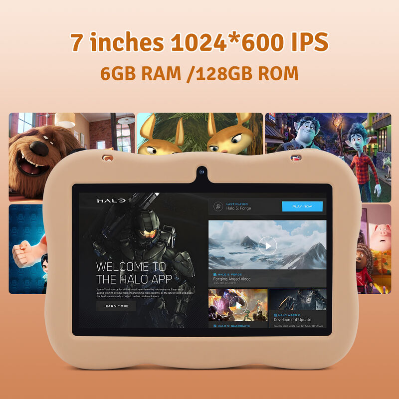 C idea Youth 7-calowy tablet Android 15 z gniazdem karty tf, WiFi, 6 GB + 128 GB, 1024 * 600 IPS incell CM66