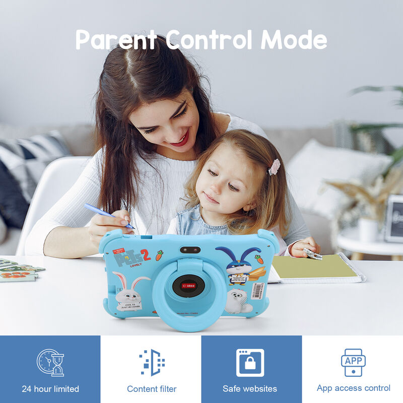 C idea Youth 7 Inch Tablet Android 16 with tf card slot, WiFi,8GB +256GB, 1024*600 CM89