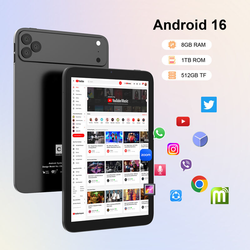 C idea 10.1 inch Android WiFi Touch Screen black Tablet PC with 5G Keyboard Quad-core CM10017Air