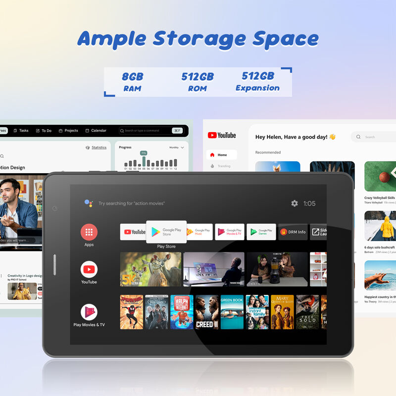 Tablet C Idea 8 cali z systemem Android 16, 8 GB RAM, 512 GB ROM, model CM817 air