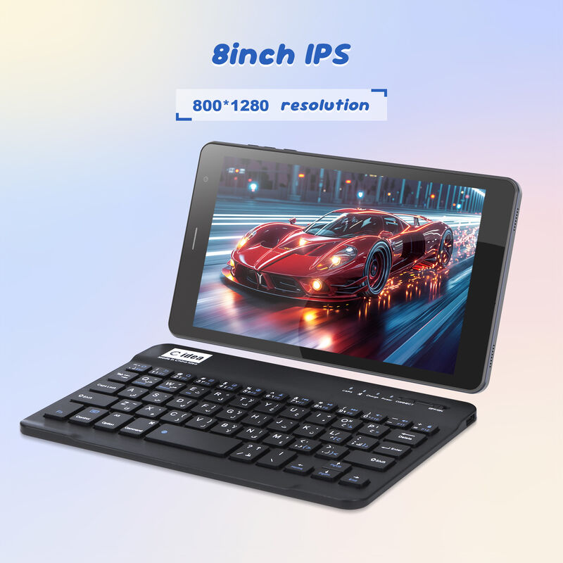 C idea 7 inch Wifi Tablet with Case 8+256GB Storage Quad Core Processor 600x1024 IPS Touchscreen CM517 air