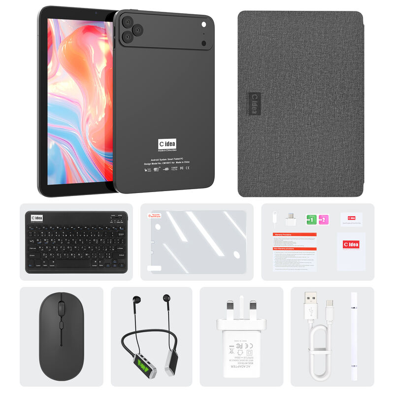 C Idea 10,1 cali Tablet PC z SIM WIFI Android Tablet dla edukacji CM10017air Czarny
