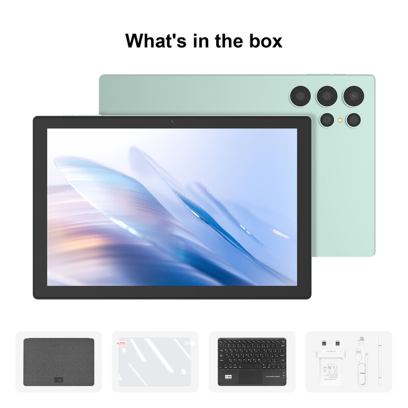 C Idea 10 cali Tablet Android Snapdragon CPU z klawiaturą dla studentów CM9000ultra Green