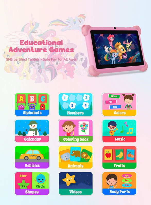 C Idea 7-calowy tablet dla dzieci, wspaniały wygląd i wbudowana obudowa ochronna odporność i trwałość dla edukacji dzieci CM88