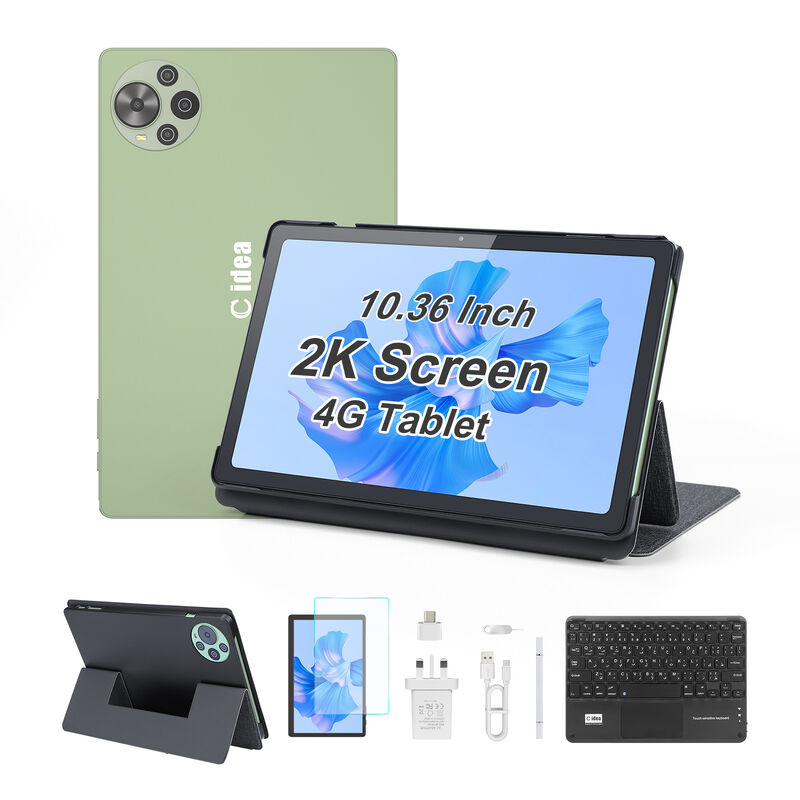 C Idea 10,36-calowy tablet z ekranem 2K Android 16 Octa Core z klawiaturą i tabletem biznesowym (R1036)